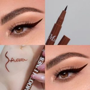 خط چشم قهوه ای